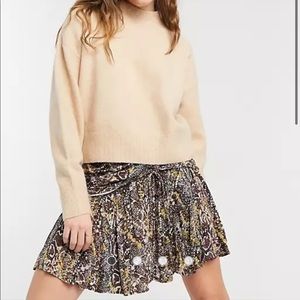 Free People mini skirt